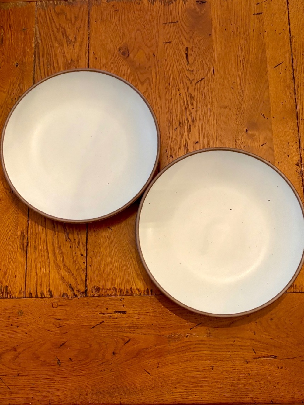 Pair of East Fork The Coupe Bowls in Eggshell